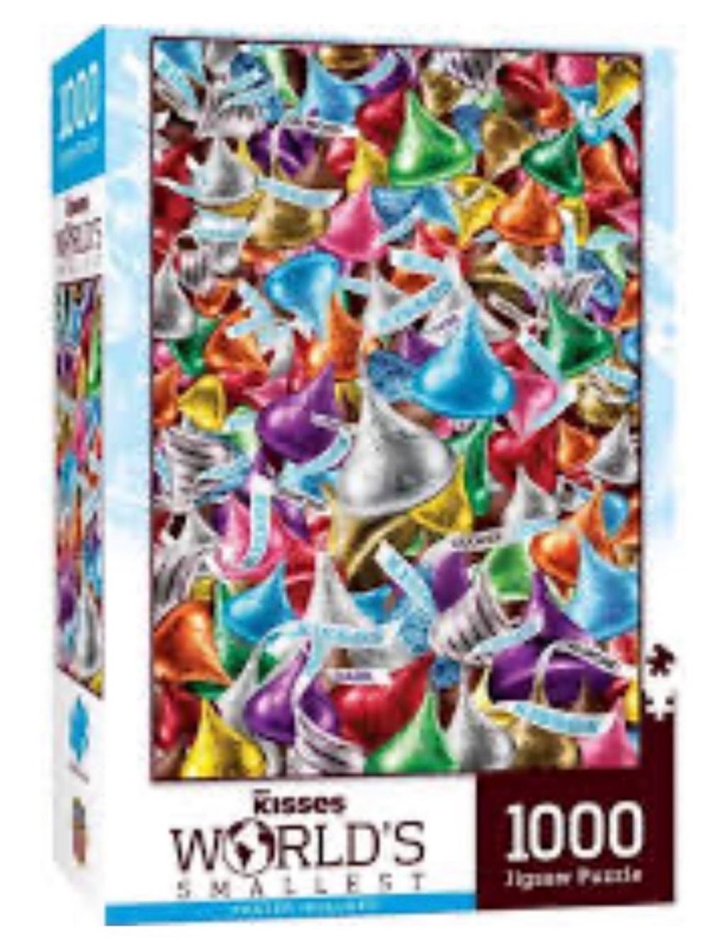 MasterPieces Hershey's
World's Smallest Kisses 1000
Pc Jigsaw Puzzle With Poster